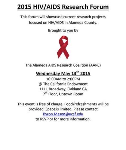 AARC Research Forum May 2015