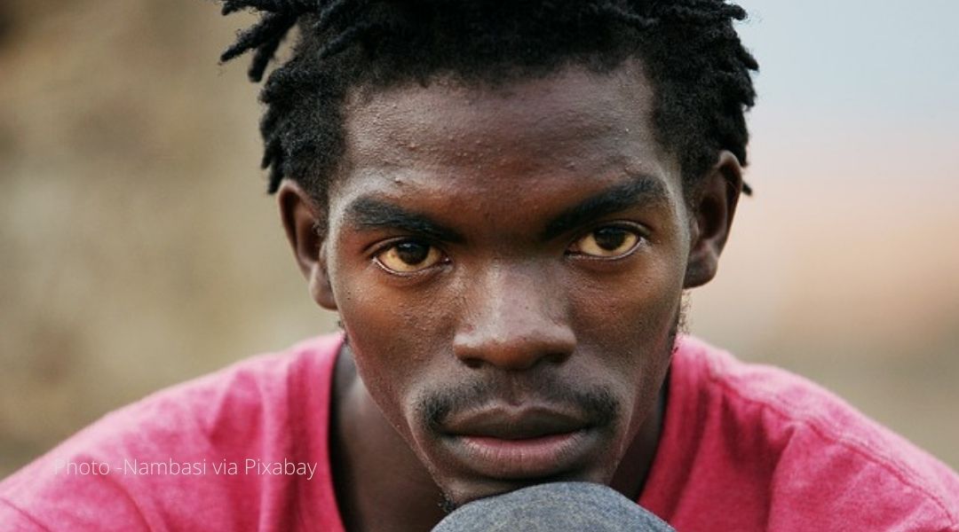 A young Ugandan man 