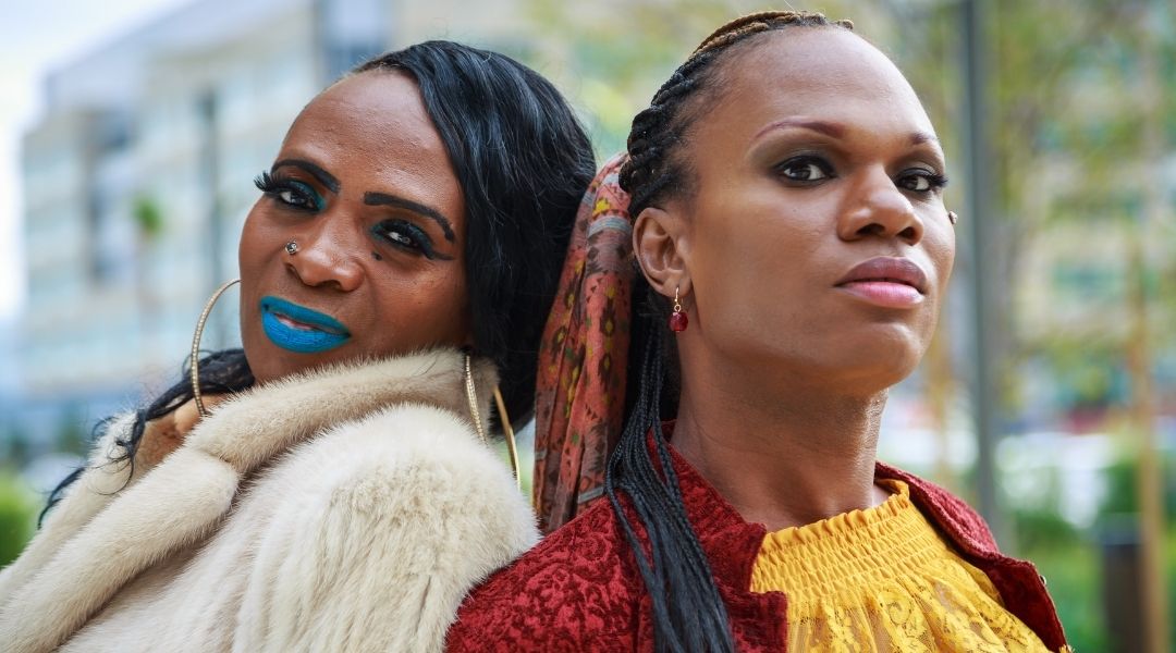Two transgender women of color