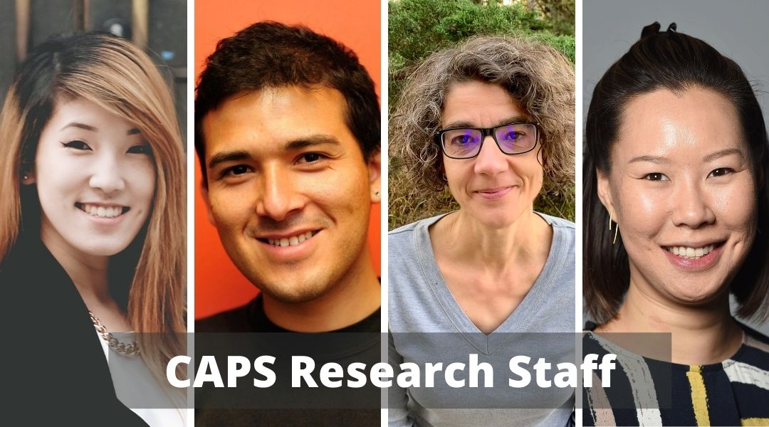 CAPS Research Staff, Kim, Xavier, Elsa and Kristen