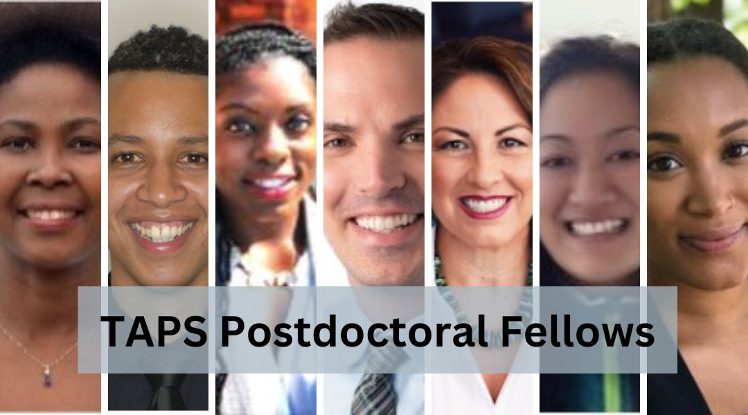 photos of TAPS Postcoc Fellows