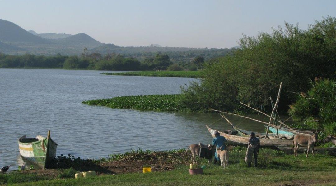 A lake in Rural Kenya