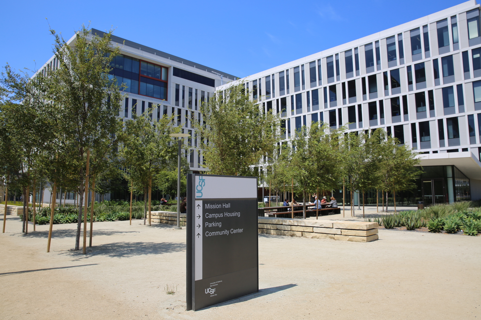 A photo of Mission Hall, Mission Bay UCSF