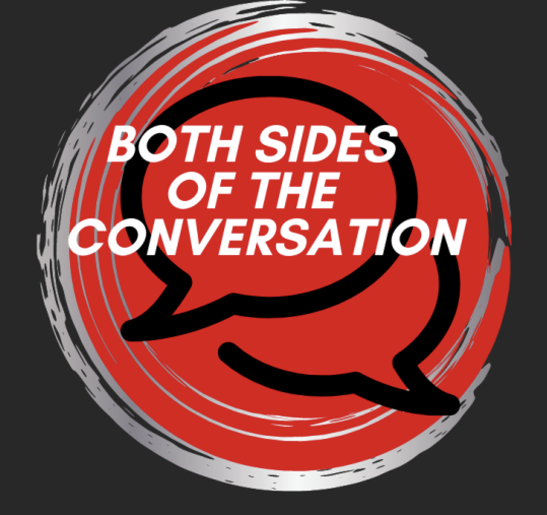 Both sides of the conversation logo